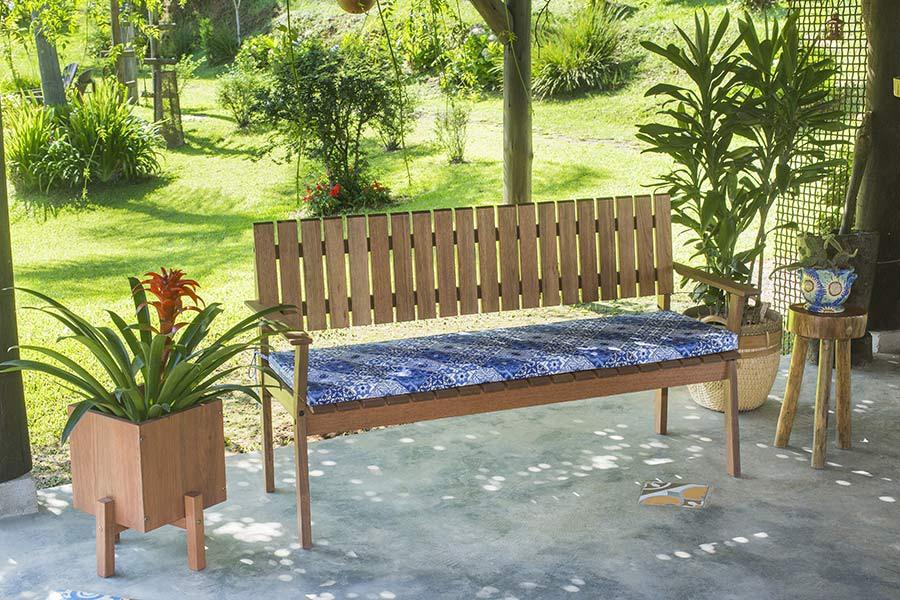 como decorar a area externa