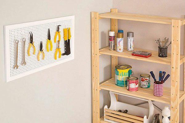 organize com o pegboard