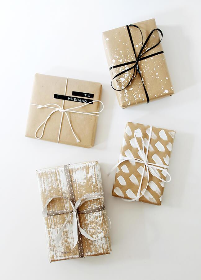Natal: aprenda a fazer embalagem de presente com papel kraft
