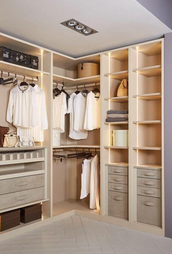 Como escolher o armário para roupas ideal.
